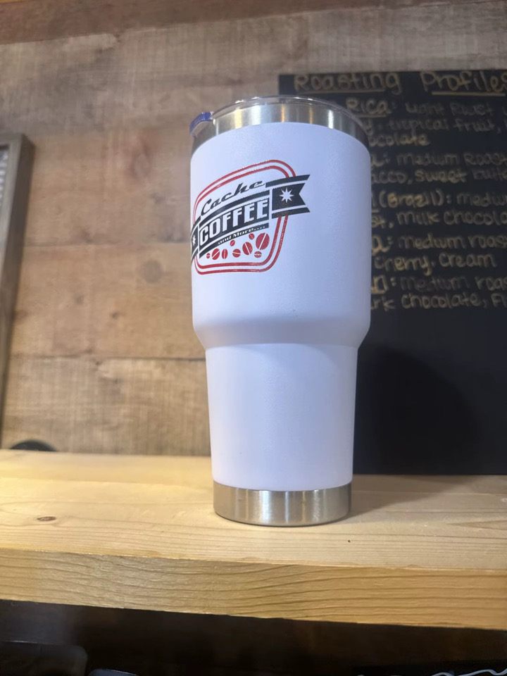 Branded tumbler example