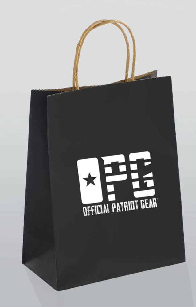 Custom paper shopping bag