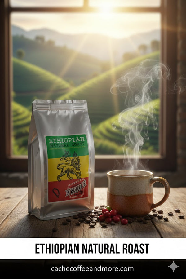 Ethiopian Natural – Darker Roast Coffee wholesale coffee