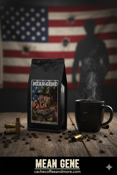 Mean Gene – Extra Bold Dark Roast Coffee wholesale coffee