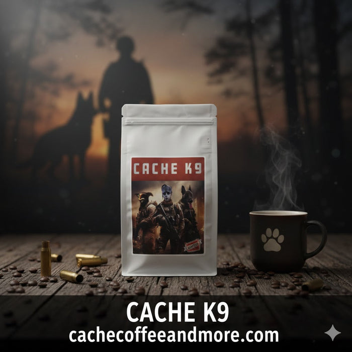 Cache K9 – Medium- sweet Roast Coffee wholesale coffee